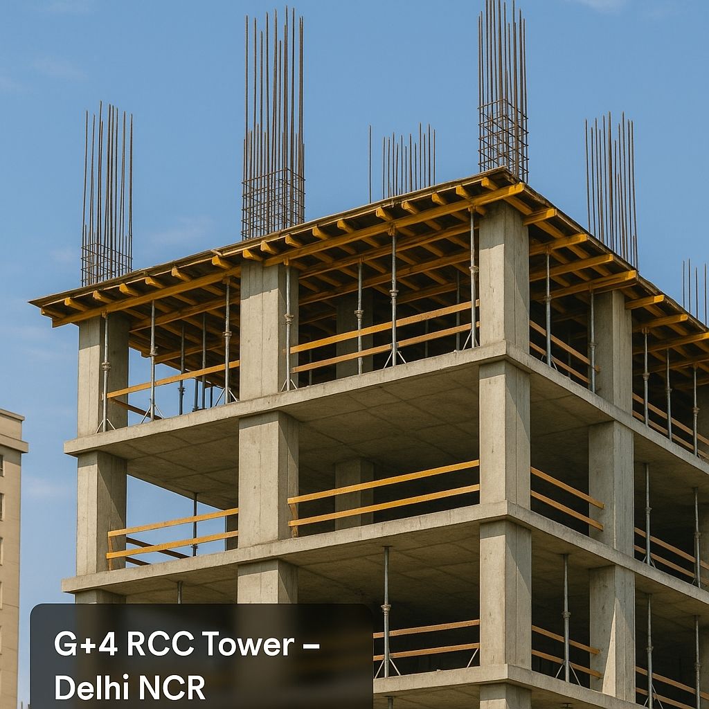 G+4 RCC Tower – Delhi NCR